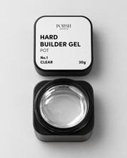 Hard Builder Gel in pot - Clear