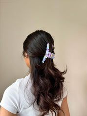 Flowery Claw Clip