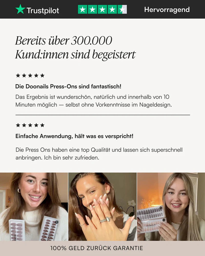 Herbst Starter Set - Soft Gel Press Ons