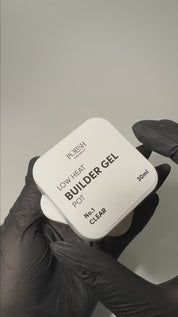 Low Heat Builder Gel In Pot – clear